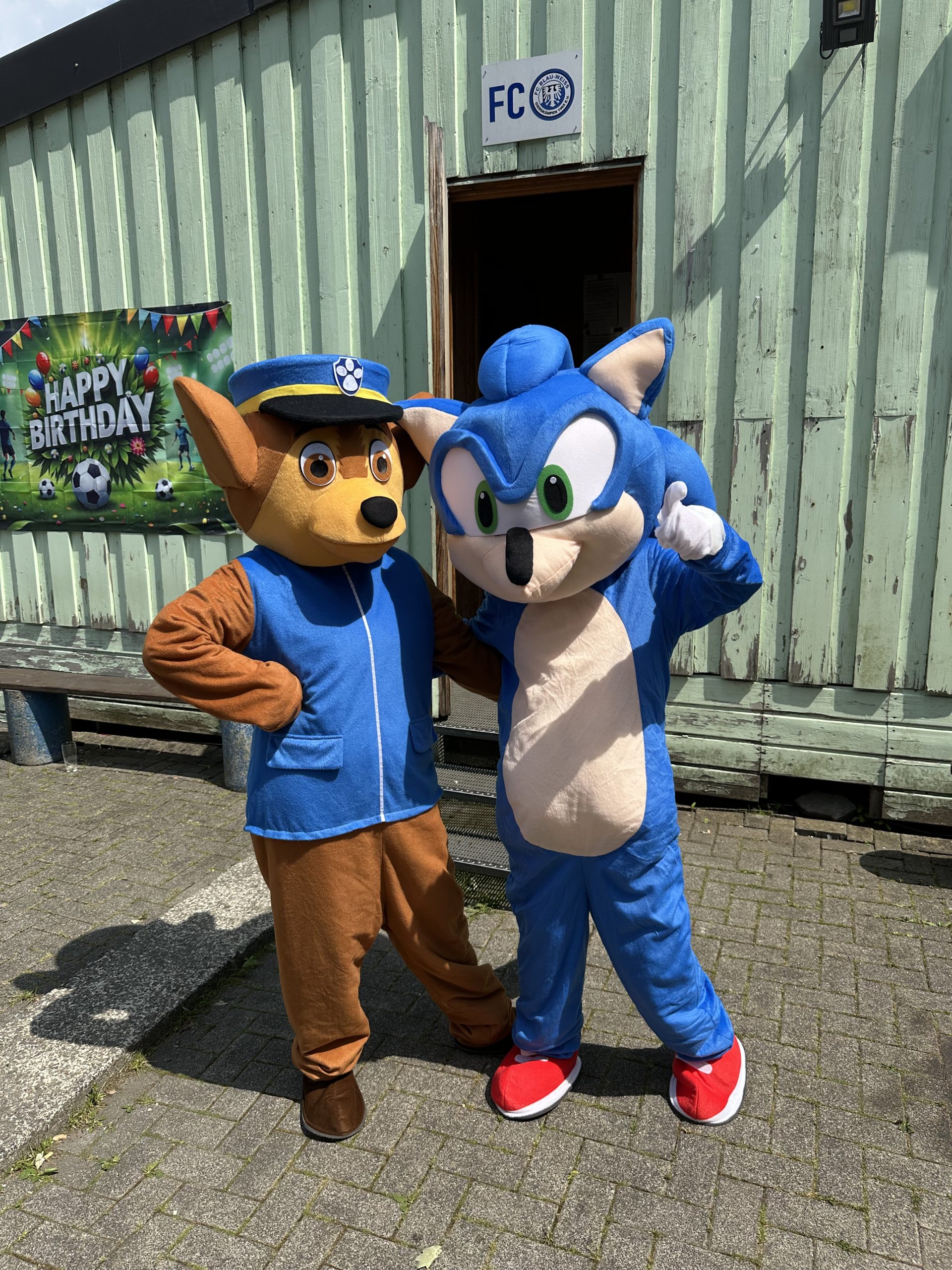 Event und Walking Act Maskottchen