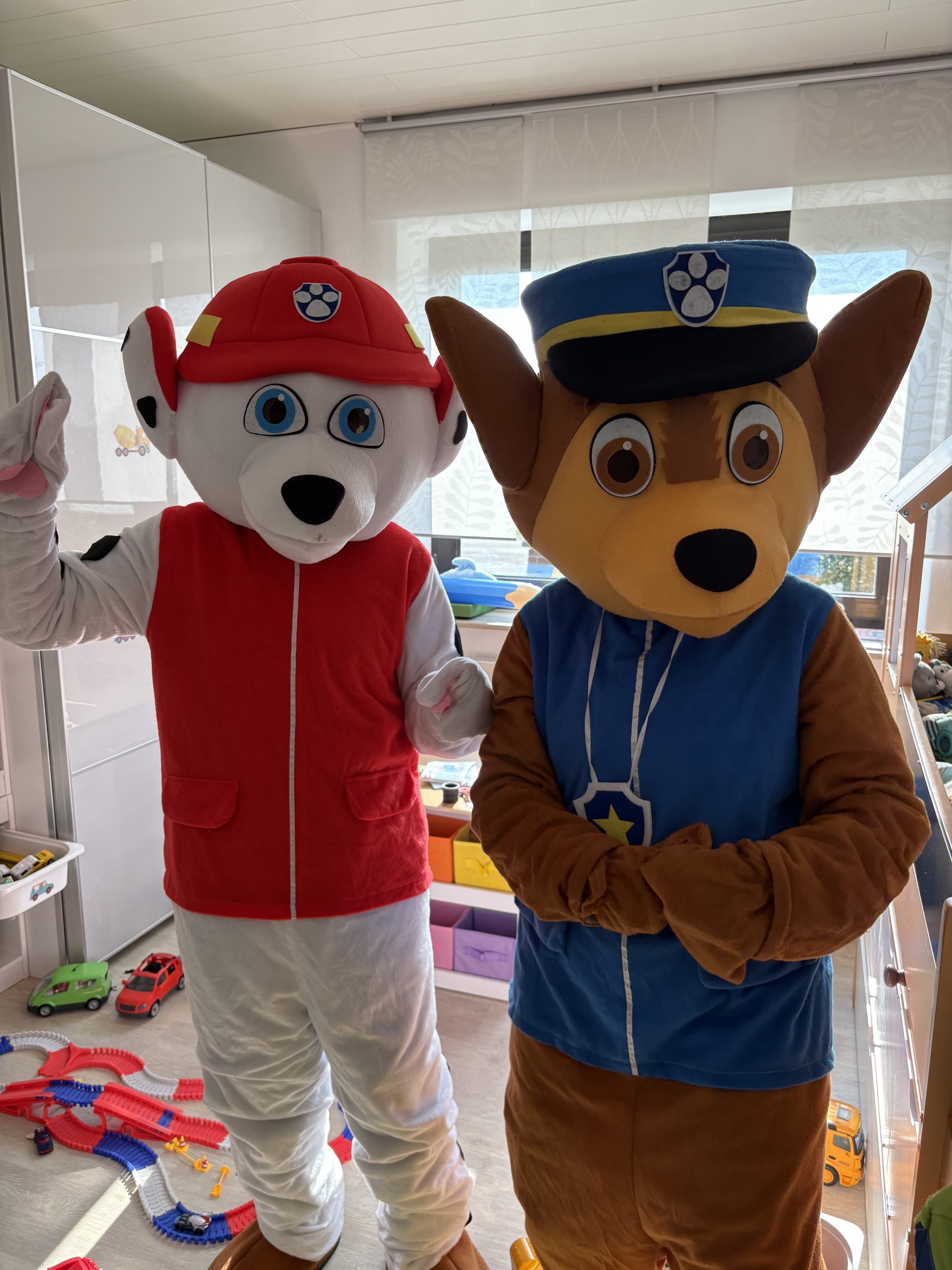 Kindergeburtstag mit Maskottchen